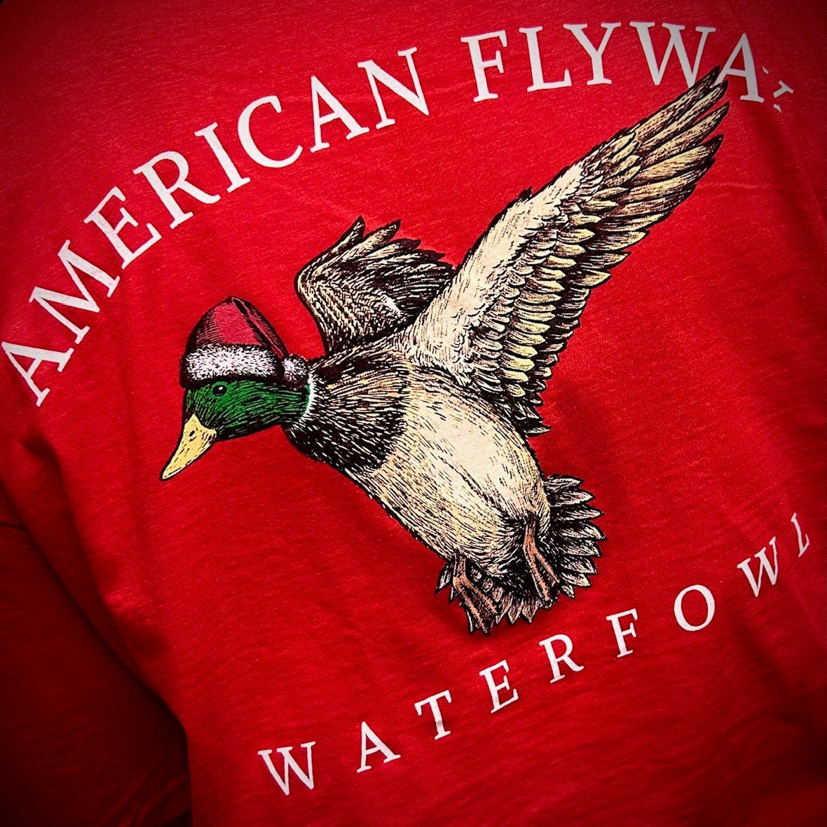 AF Waterfowl - The Santa Duck Tee - Angler's Pro Tackle & Outdoors