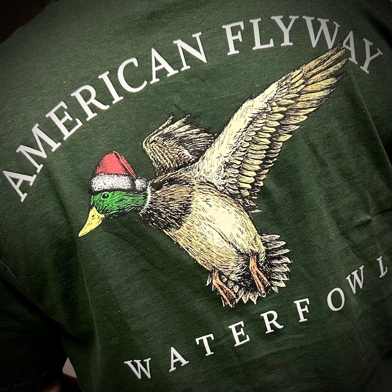 AF Waterfowl - The Santa Duck Tee - Angler's Pro Tackle & Outdoors