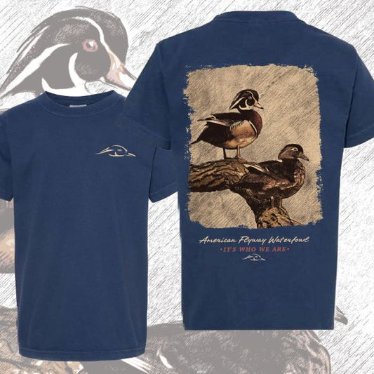 AF Waterfowl - Wood Duck Tee - Angler's Pro Tackle & Outdoors