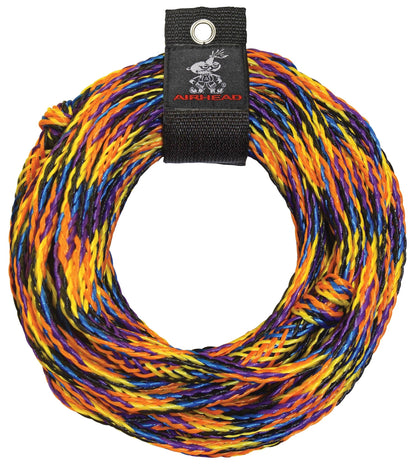 AIRHEAD AHTR - 60 60 Ft. Length 2375 Pound Strength 2 Rider Tube Tow Rope (2 Pack) - Angler's Pro Tackle & Outdoors