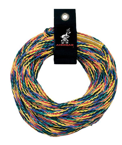 AIRHEAD AHTR - 60 60 Ft. Length 2375 Pound Strength 2 Rider Tube Tow Rope (2 Pack) - Angler's Pro Tackle & Outdoors