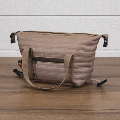 Picnic Time Midday Quilted Washable Insulated Lunch Bag