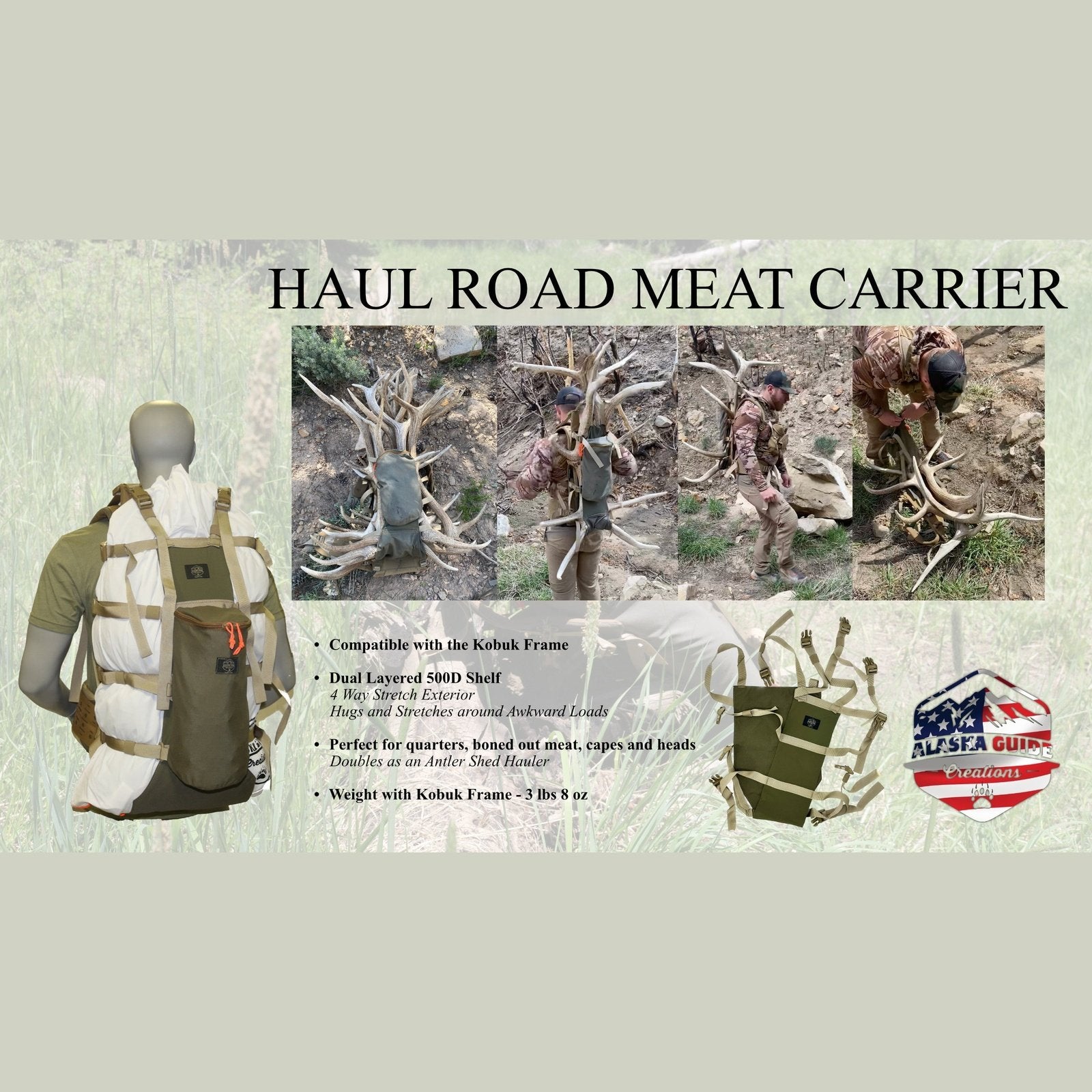 Alaska Guide Creations Haul Road Meat Carrier - Angler's Pro Tackle & Outdoors
