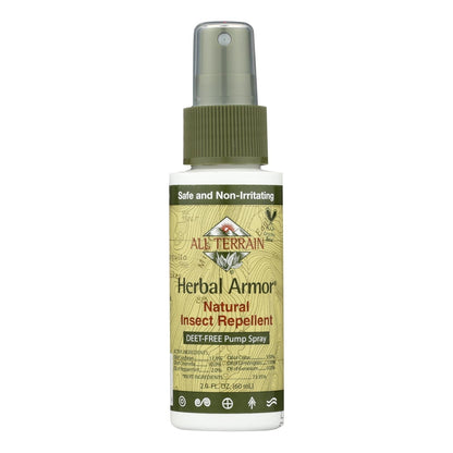 All Terrain Herbal Armor 2 Fl Oz Natural Insect Repellent - Angler's Pro Tackle & Outdoors