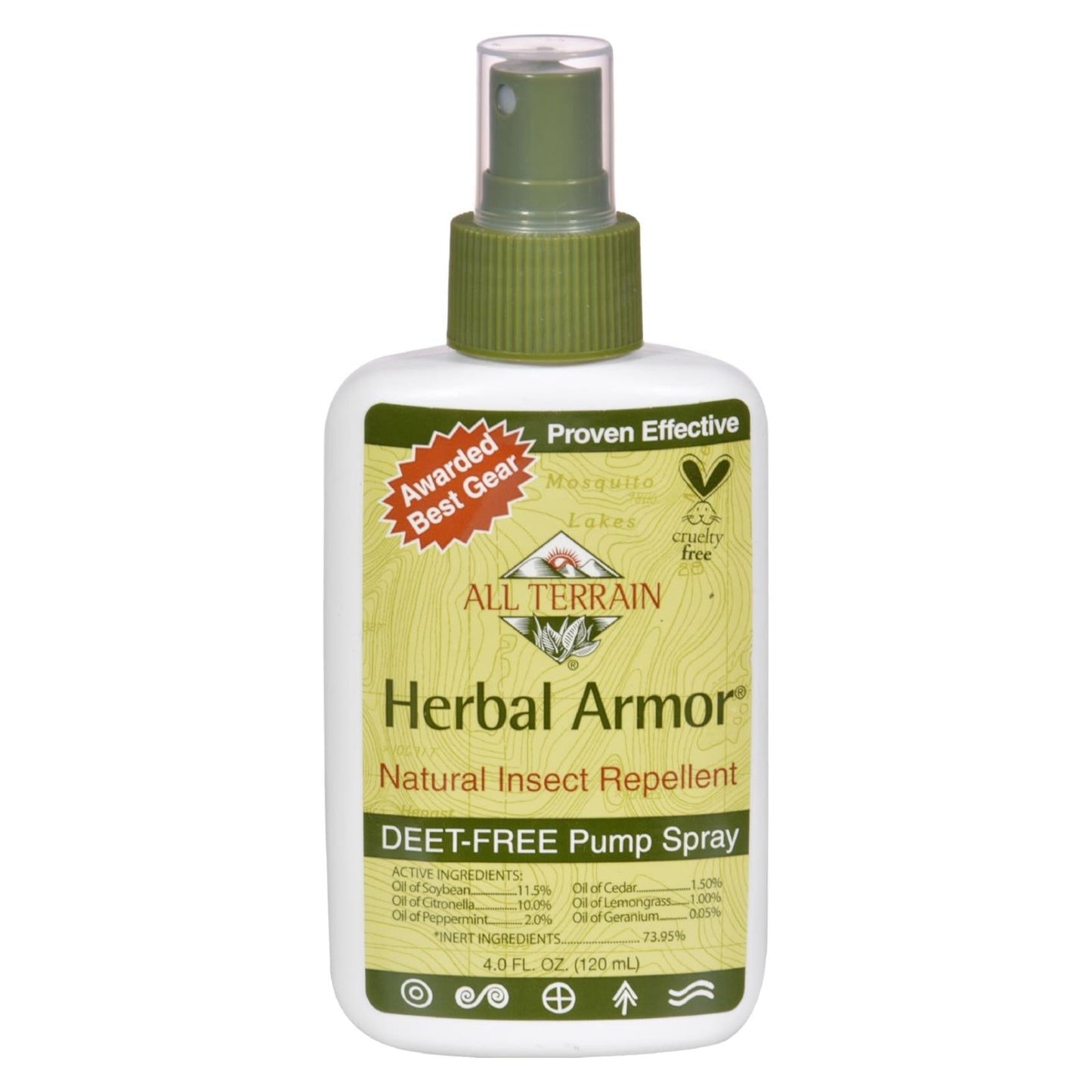 All Terrain Herbal Armor Natural Insect Repellent, 4 Fl Oz - Angler's Pro Tackle & Outdoors