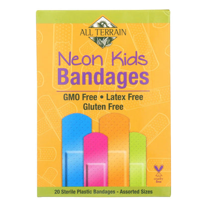 All - Terrain Neon Assorted Kids Bandages (Pack of 20) - Angler's Pro Tackle & Outdoors