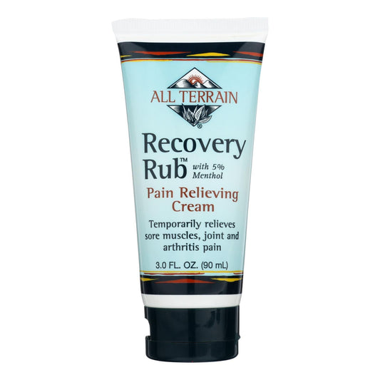 All Terrain - Recovery Rub - Pain Relief - 3 Oz - Angler's Pro Tackle & Outdoors