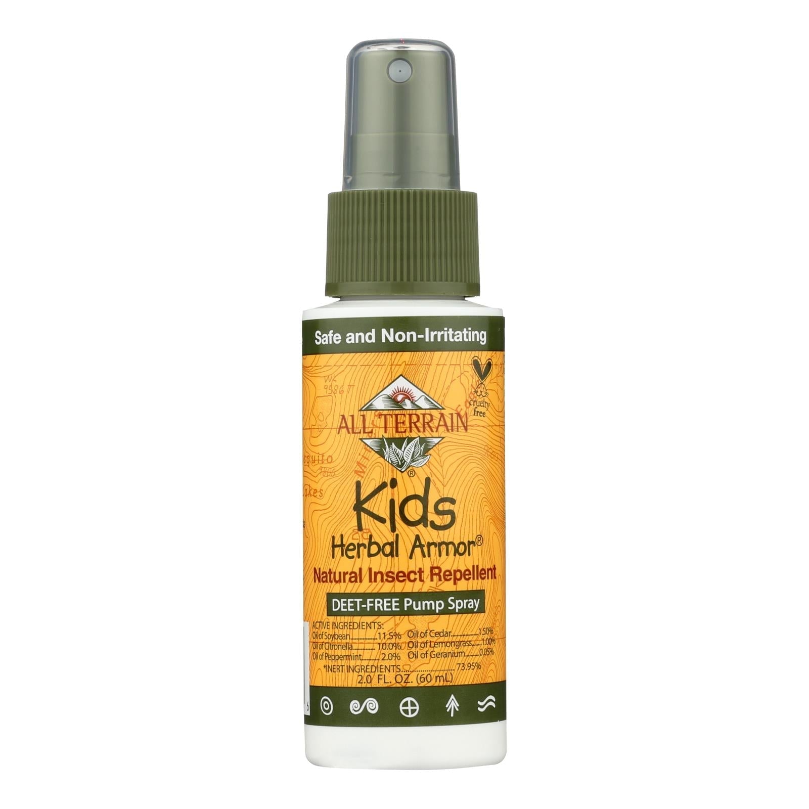 All TerrainKids Herbal Armor - Natural Insect Repellent (2 Fl Oz.) - Angler's Pro Tackle & Outdoors