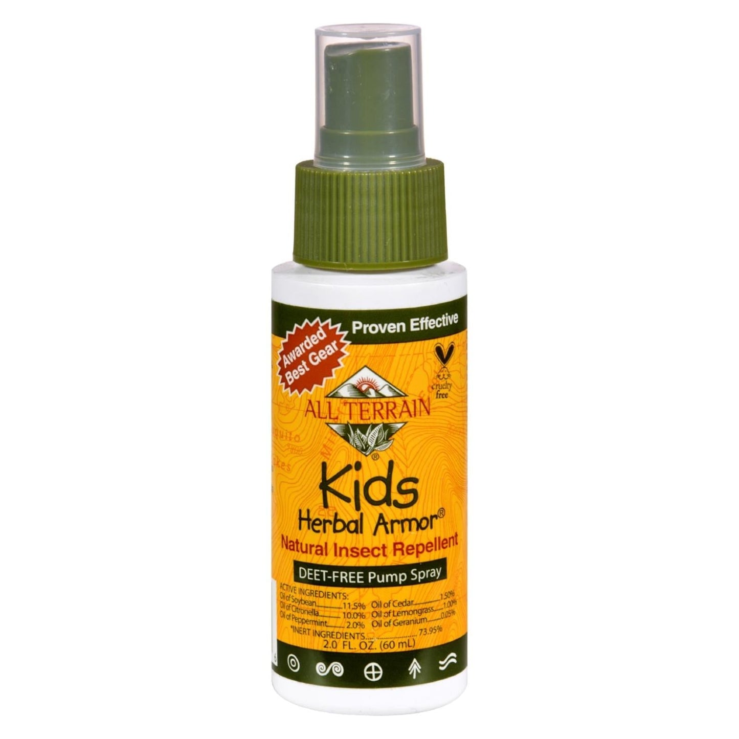 All TerrainKids Herbal Armor - Natural Insect Repellent (2 Fl Oz.) - Angler's Pro Tackle & Outdoors