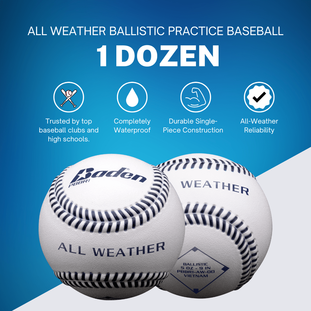 All Weather Ballistic Practice Baseball - Angler's Pro Tackle & Outdoors