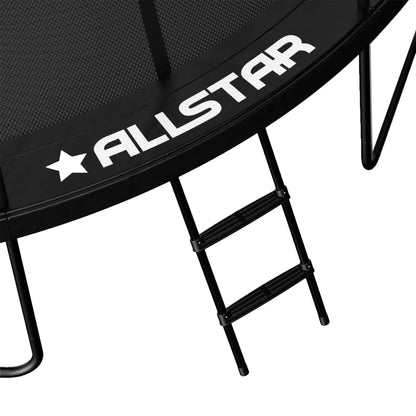 ALLSTAR 10' Trampoline for Kids Outdoor Backyard Play Equipment w/ Net & Ladder - Angler's Pro Tackle & Outdoors