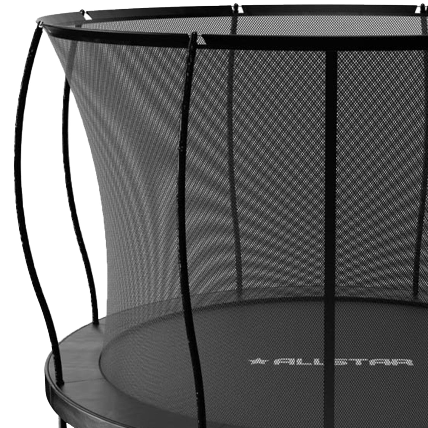 ALLSTAR 10' Trampoline for Kids Outdoor Backyard Play Equipment w/ Net & Ladder - Angler's Pro Tackle & Outdoors