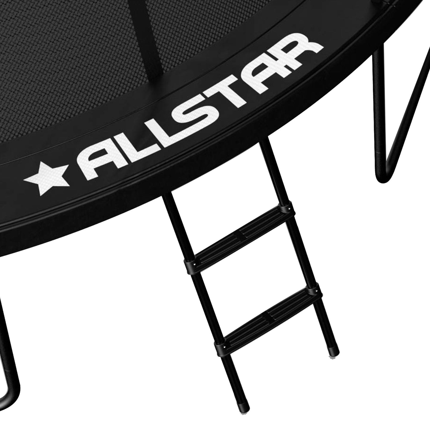 ALLSTAR 12' Trampoline for Kids Outdoor Backyard Play Equipment w/ Net & Ladder - Angler's Pro Tackle & Outdoors