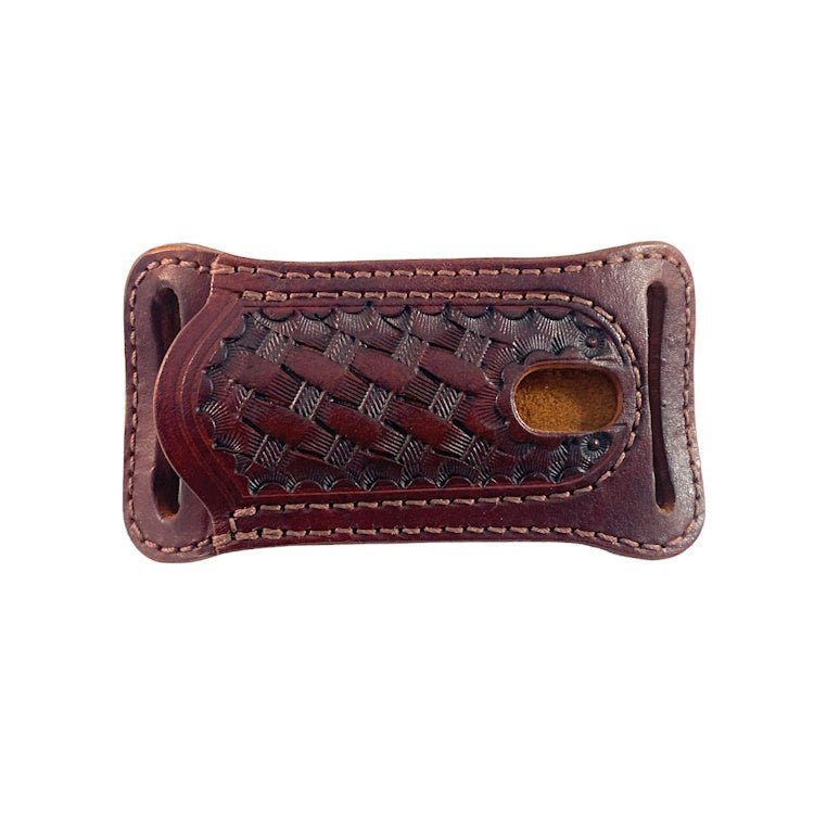 A&M Leather Horizontal Trapper Knife Sheath - Angler's Pro Tackle & Outdoors