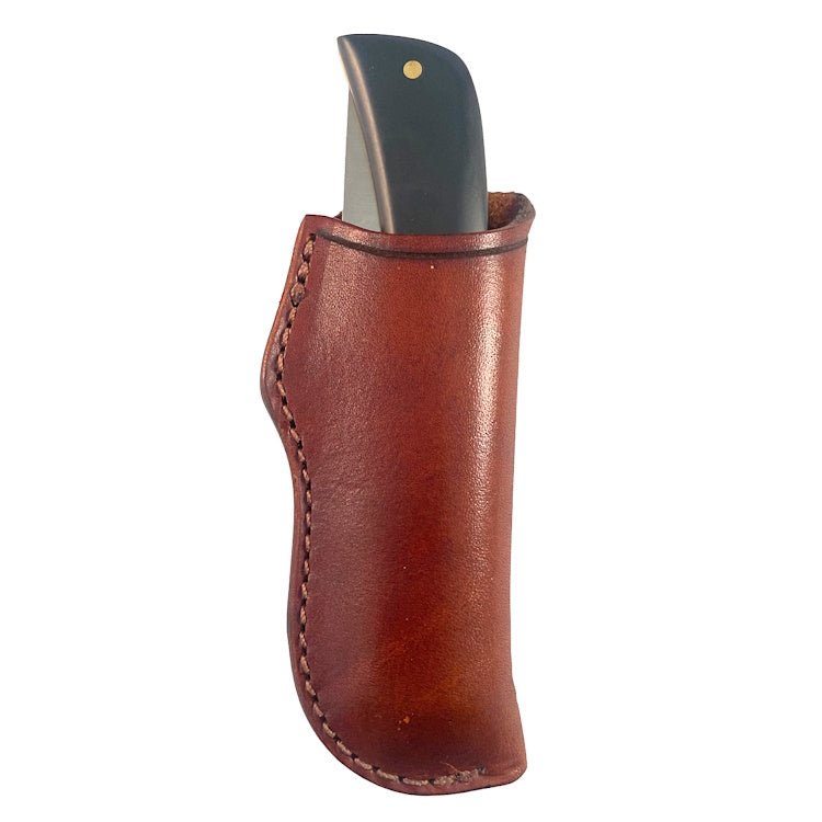 A&M Leather Single Loop Vertical Sod Buster Knife Sheath - Angler's Pro Tackle & Outdoors