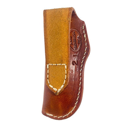 A&M Leather Single Loop Vertical Sod Buster Knife Sheath - Angler's Pro Tackle & Outdoors