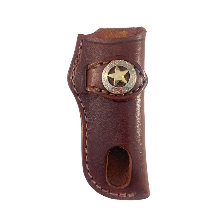 A&M Leather Single Loop Vertical Trapper Knife Sheath - Angler's Pro Tackle & Outdoors