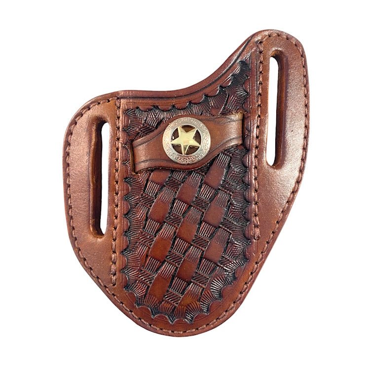 A&M Leather Vertical Hunter Knife Sheath - Angler's Pro Tackle & Outdoors