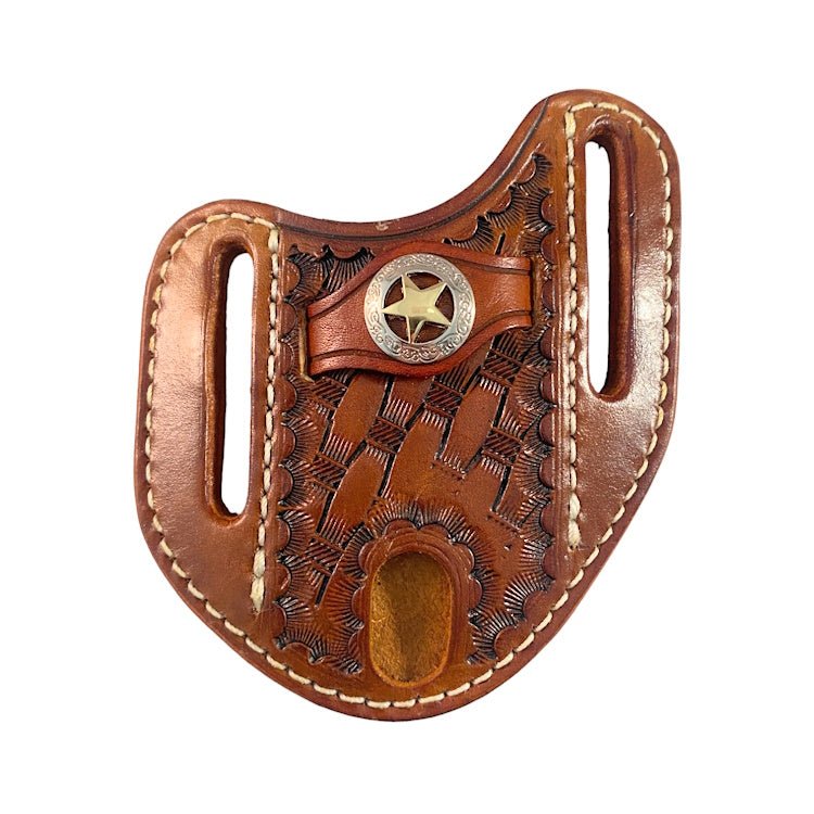 A&M Leather Vertical Trapper Knife Sheath - Angler's Pro Tackle & Outdoors