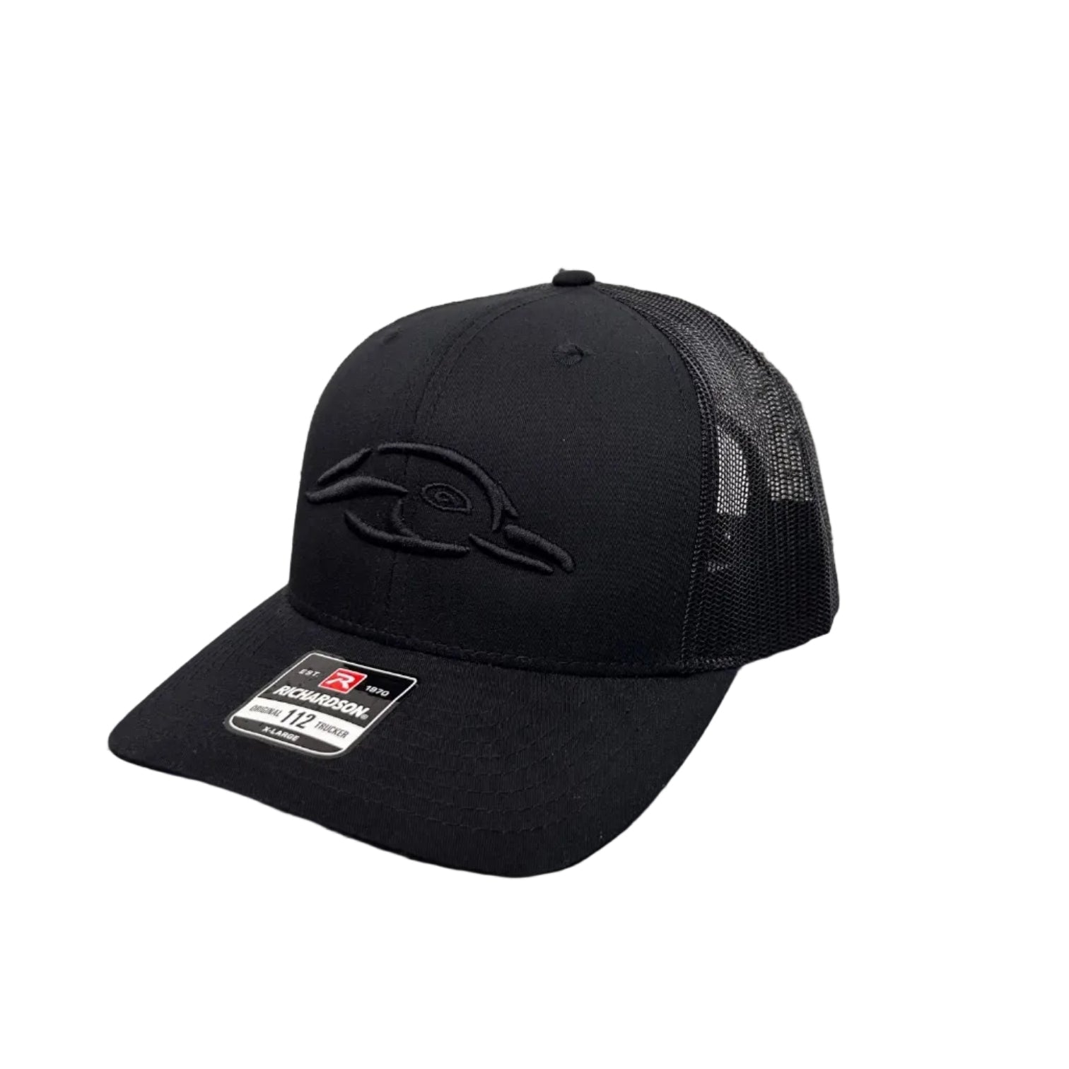 American Flyway Waterfowl 112XL "The Ghost" Black with Black 3D Logo and Black Mesh - Angler's Pro Tackle & Outdoors