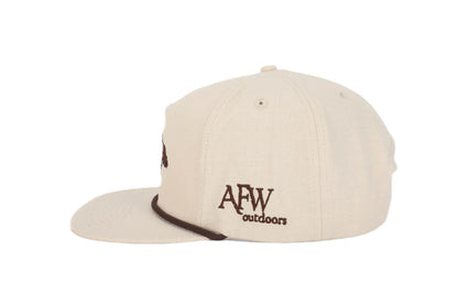 American Flyway Waterfowl Light Khaki Pointer Ripstop Rope Hat - Angler's Pro Tackle & Outdoors