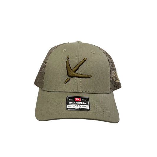 American Flyway Waterfowl Loden / Loden 112 Turkey Tracks Hat - Angler's Pro Tackle & Outdoors
