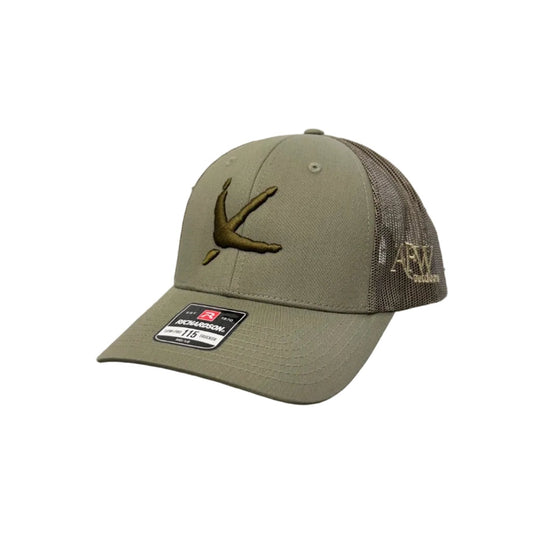 American Flyway Waterfowl Loden / Loden 112 Turkey Tracks Hat - Angler's Pro Tackle & Outdoors