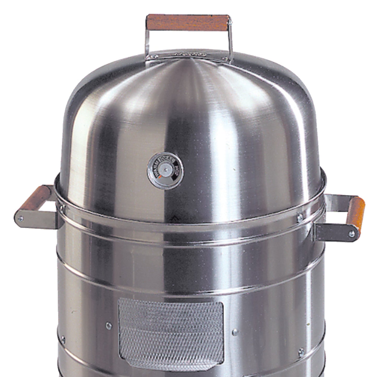 Americana Grills 351 Square Inch Stainless Steel Charcoal BBQ Meat Water Smoker - Angler's Pro Tackle & Outdoors