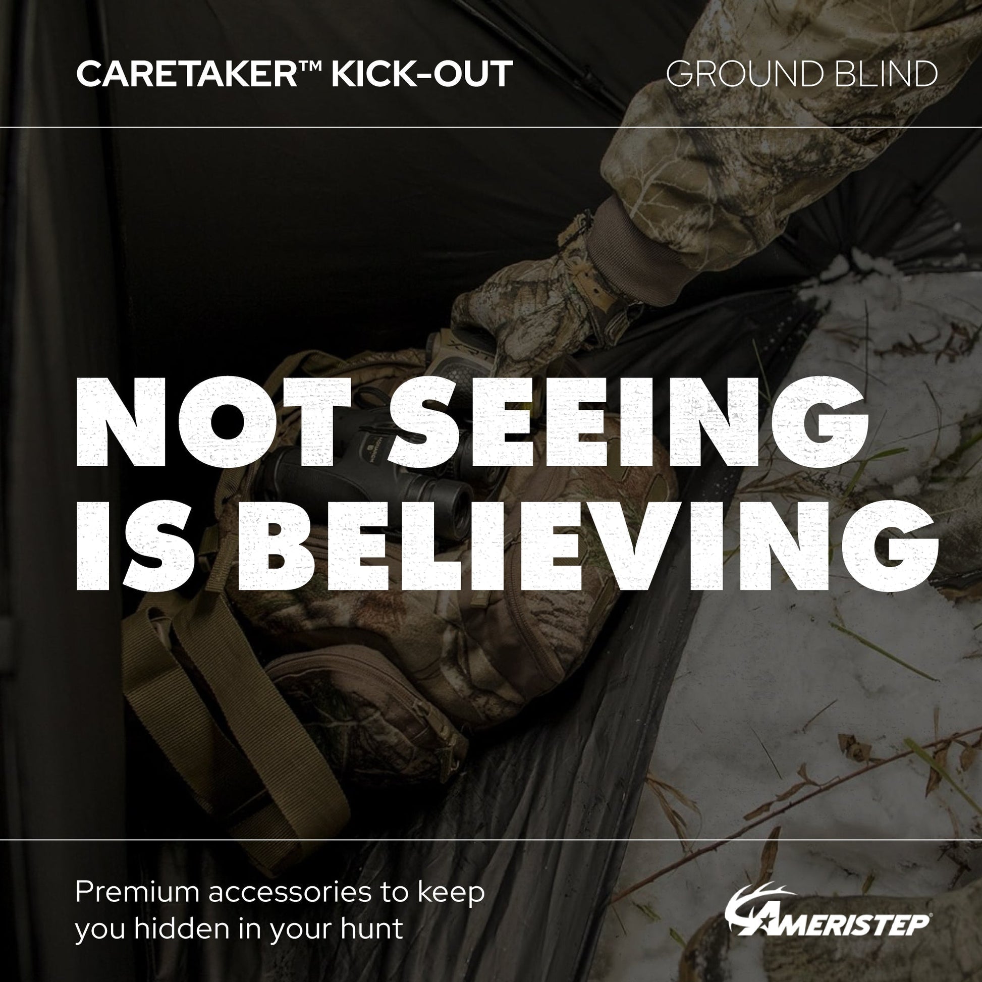 Ameristep Care Taker Kick Out Outdoor 2 Person Duck Deer Hunting Blind (2 Pack) - Angler's Pro Tackle & Outdoors