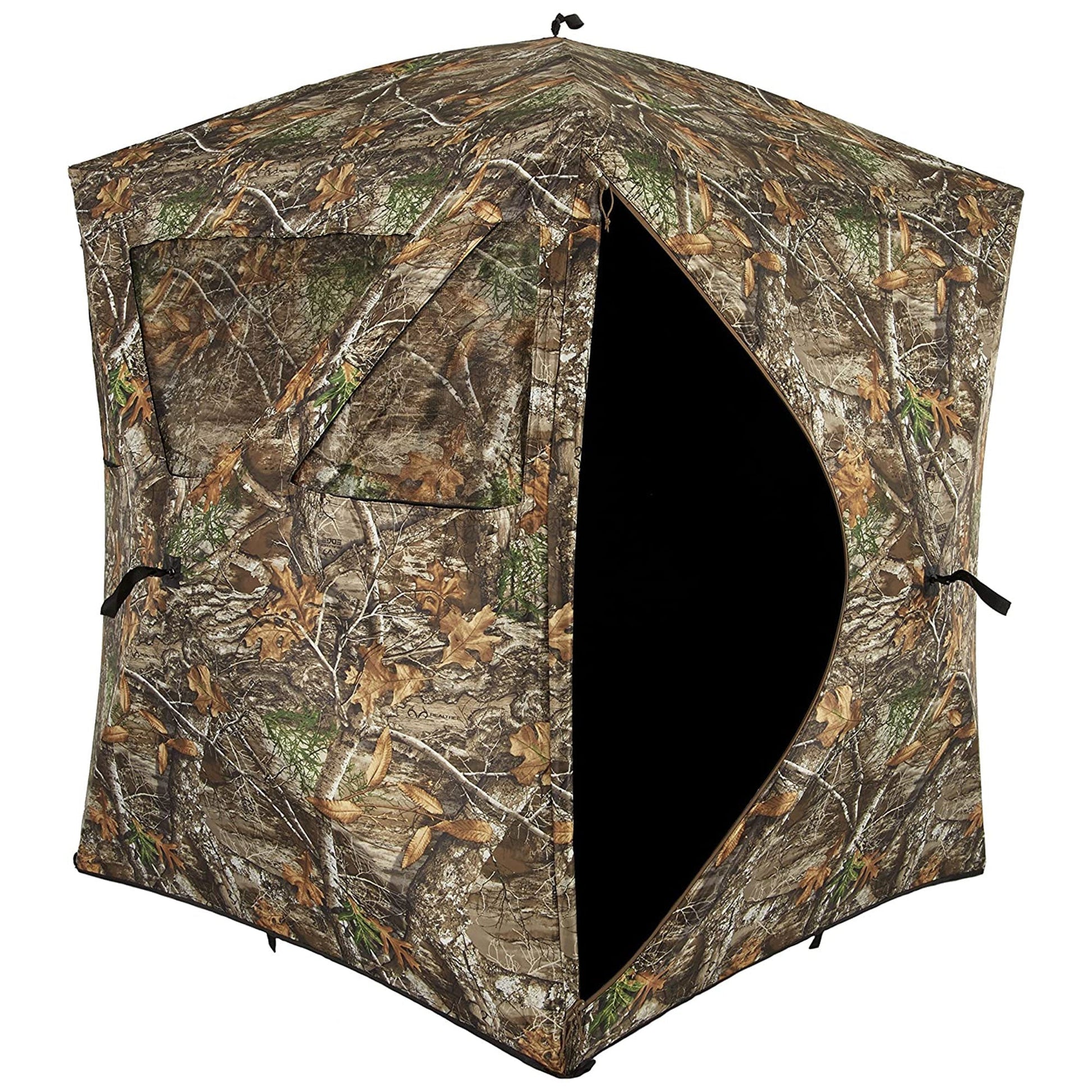 Ameristep Care Taker Pop - Up 2 Person Ground Hunting Concealment Blind, RealTree - Angler's Pro Tackle & Outdoors