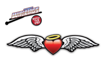 Angel Wings Heart WiperTags - Angler's Pro Tackle & Outdoors