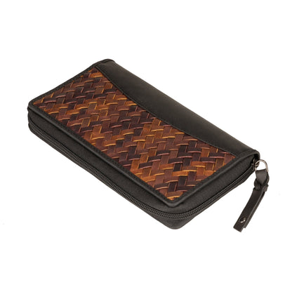 Angie RFID Woven Leather Wallet by Lady Conceal - Angler's Pro Tackle & Outdoors