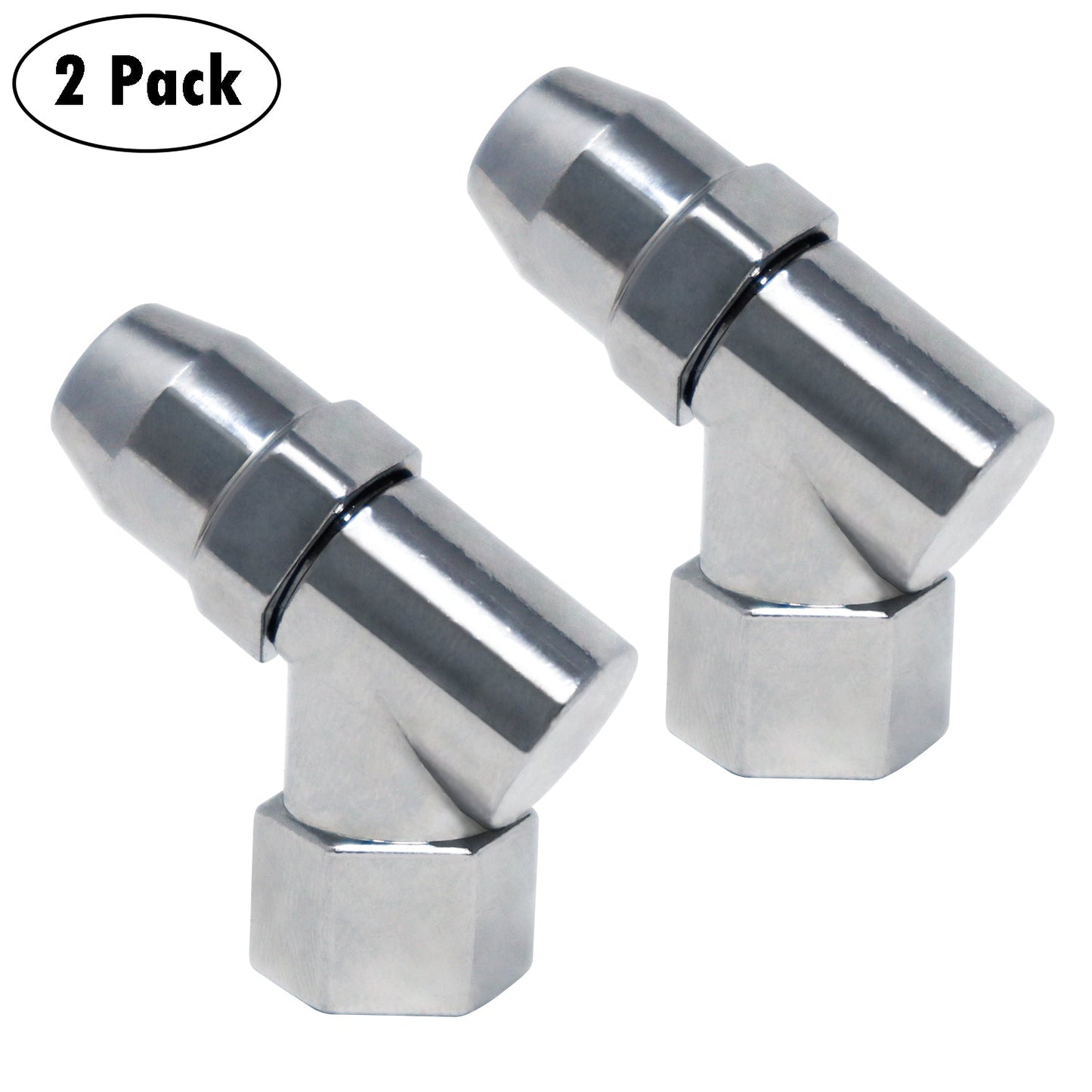 Jaco Advanced Angled Tire Air Chuck - 1/4" NPT (2 Pack)