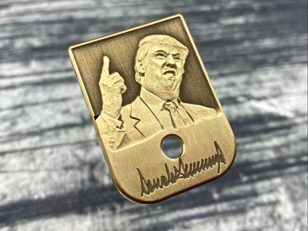 Milspin Donald Trump 3D Magazine Base Plate