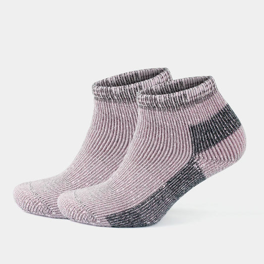 GoWith Alpaca Wool Thermal Full Terry Short Hiking Socks for Men & Women - Optic Effect