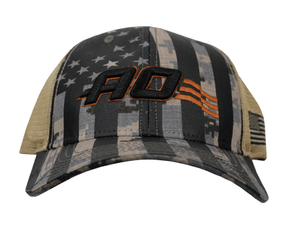 AO Coolers - Camo Flag Hat - Angler's Pro Tackle & Outdoors