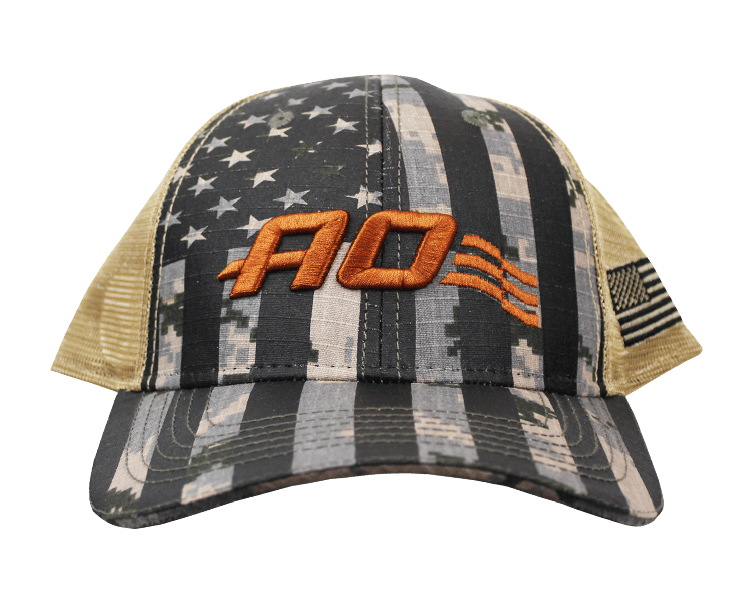 AO Coolers - Camo Flag Hat - Angler's Pro Tackle & Outdoors