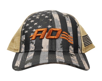 AO Coolers - Camo Flag Hat - Angler's Pro Tackle & Outdoors