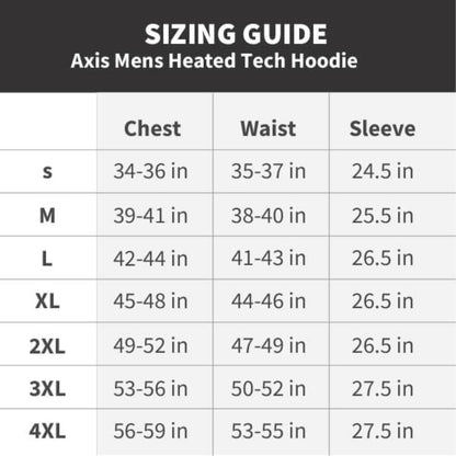 Gobi Heat Apex Mens Heated Tech Hoodie