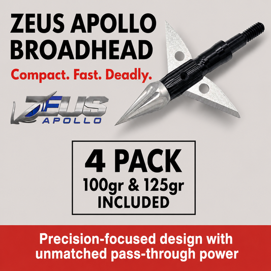 KILLZ APOLLO 100 GRAIN BROADHEADS (3 PACK)(FORMERLY HERA)