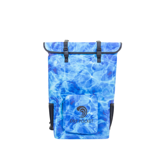 Dry Pocket Auto-Sealing, Waterproof, Floating, Scent Proof Backpack Cooler