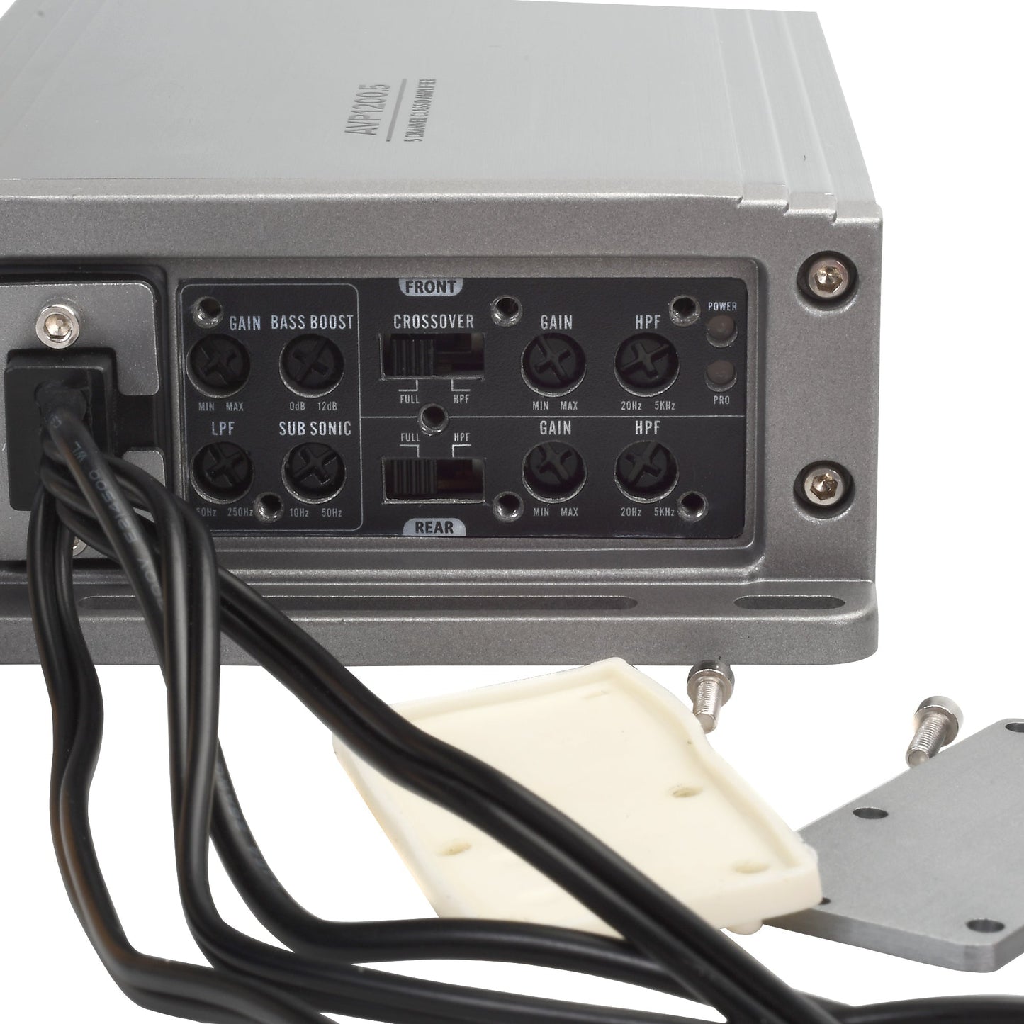 Magnadyne AquaVibe Pro 5-Channel Class D 1200-Watt Marine Amplifier IP67 Rated