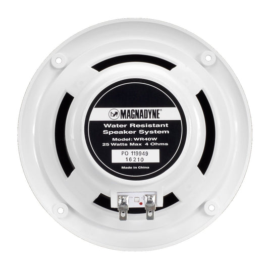 Magnadyne AquaVibe | Marine & Hot Tub Water-Resistant 5" Dual Cone Speaker