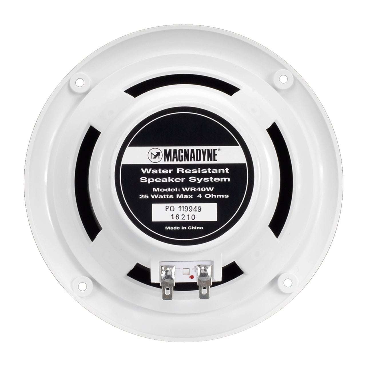 Magnadyne AquaVibe WR40 | Water-Resistant Marine & Hot Tub 5" Dual Cone Speakers | Sold as a Pair