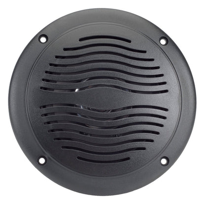 Magnadyne AquaVibe | Marine Water-Resistant 5" Dual Cone Speaker/Grill | Black