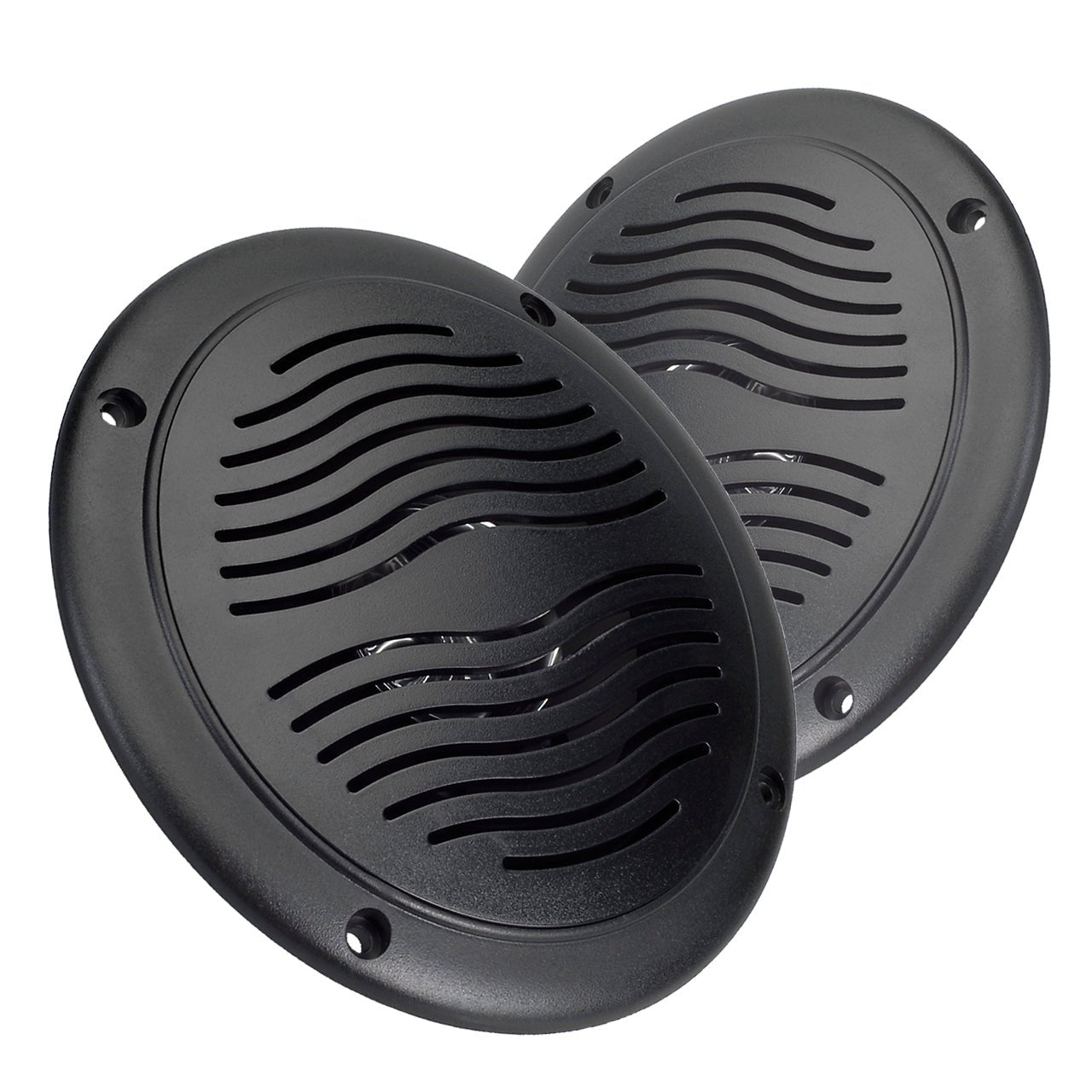 Magnadyne AquaVibe WR42B-Pair | Marine Water-Resistant 5" Dual Cone Speaker w/ Grills
