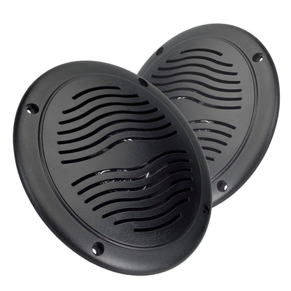Magnadyne AquaVibe WR42B-Pair | Marine Water-Resistant 5" Dual Cone Speaker w/ Grills