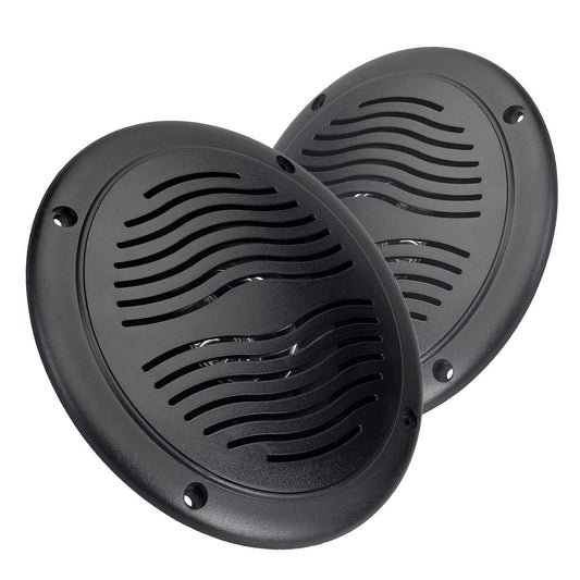 Magnadyne AquaVibe WR42B-Pair | Marine Water-Resistant 5" Dual Cone Speaker w/ Grills