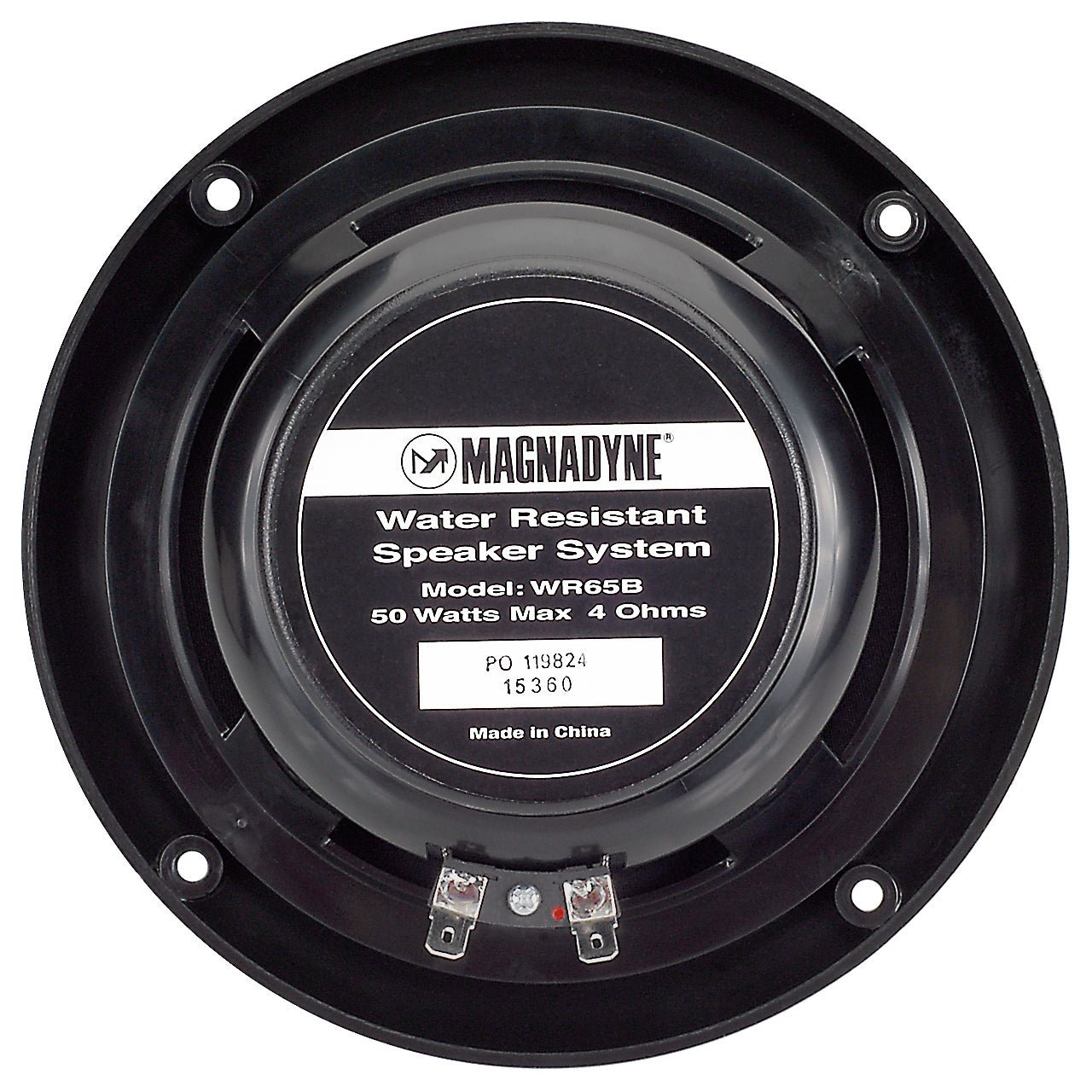 Magnadyne AquaVibe  | Marine Water-Resistant 6 1/2" 2-Way Speaker with Grill