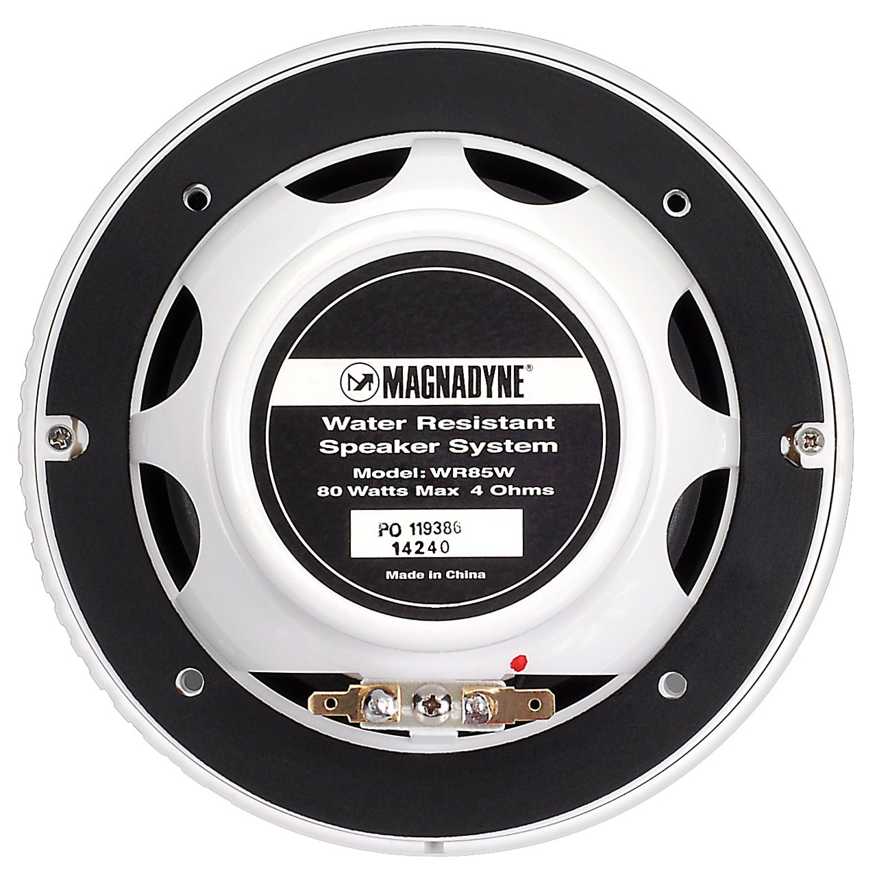 Magnadyne AquaVibe WR85W-PAIR | Marine Water-Resistant 6 1/2" 2-Way Speakers | Sold as a Pair